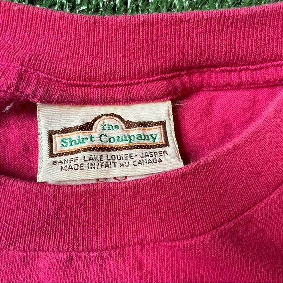 Vintage 80s 90s Single Stitch Canadian Rockies Northern Air Graphic Tee Large - Picture 4 of 9